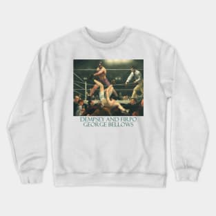 Dempsey and Firpo by George Bellows Crewneck Sweatshirt